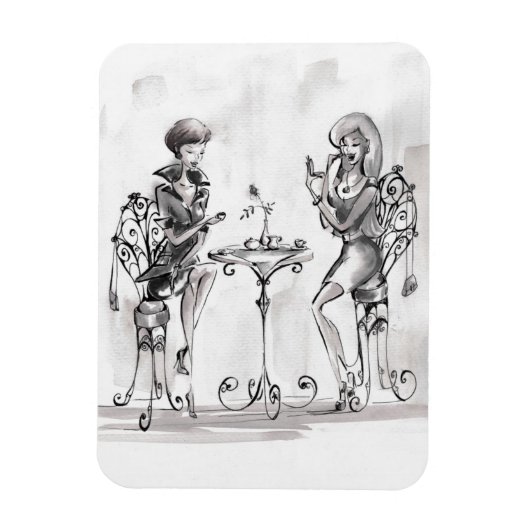 Vrouwen Magneet (Verticaal)