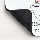 Vrouwen maken je niet gek Mousepad Muismat (Hoek)