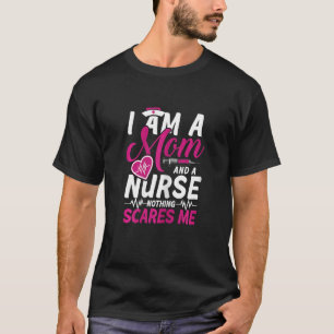 Vrouwen Mam en zuster maken me bang. T-shirt