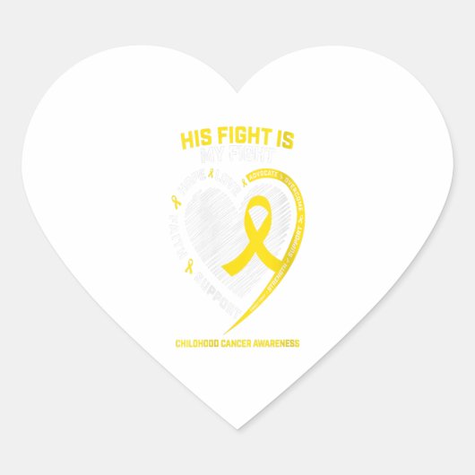 Vrouwen Mam Mannen Grootzoon Goud Kindercadeau Hart Sticker (Voorkant)