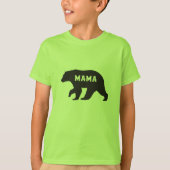 Vrouwen Mama Beer T Shirt Schattige Grappig Beste  (Voorkant)
