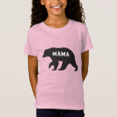 Vrouwen Mama Beer T Shirt Schattige Grappig Beste  (Voorkant)