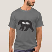 Vrouwen Mama Beer T Shirt Schattige Grappig Beste  (Voorkant)