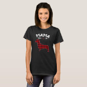 Vrouwen Mama Teckel Mom T-shirt (Voorkant volledig)