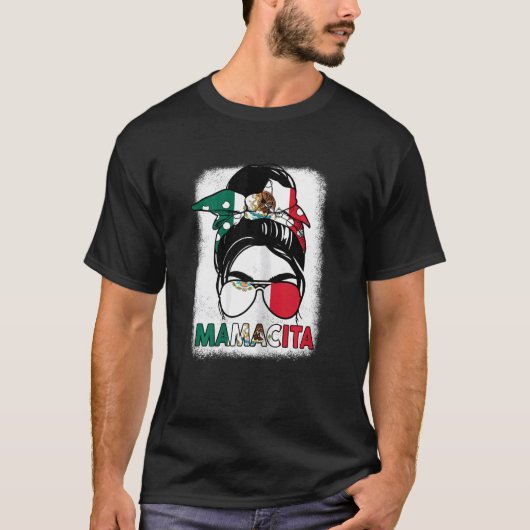 Vrouwen Mamacita Mexico Onafhankelijkheidsdag Prid T-shirt (Voorkant)