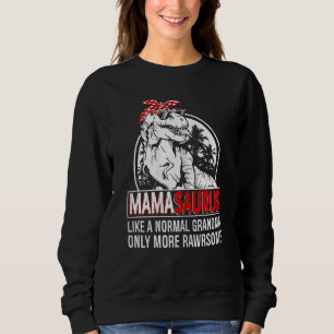 Vrouwen Mamasaurus als een normale grootmoeder maa Trui