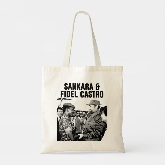 Vrouwen Man Che Guevara Thomas van Sankara Africa  Tote Bag (Achterkant)