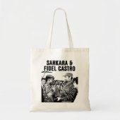 Vrouwen Man Che Guevara Thomas van Sankara Africa  Tote Bag (Voorkant)
