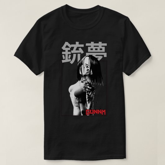 Vrouwen Mannen Alita Battle Angel Geweldige voor f T-shirt (Design voorkant)