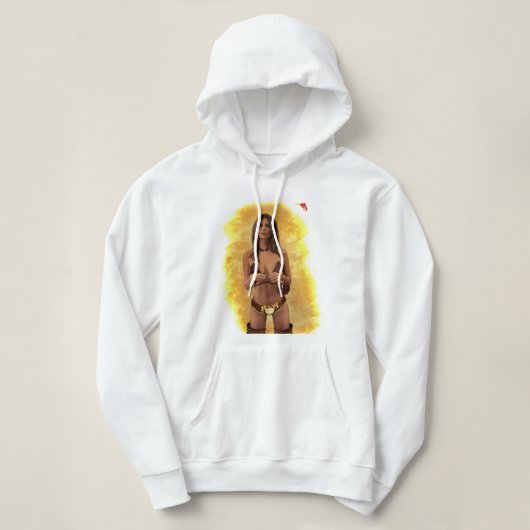 Vrouwen Mannen Emily Ratajkowski in Ferrero Rocher Hoodie (Design voorkant)