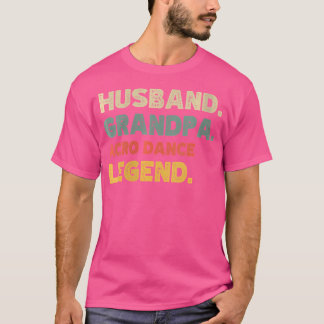 Vrouwen Mannen Grappige Man Opa Schetsen Legende T-shirt