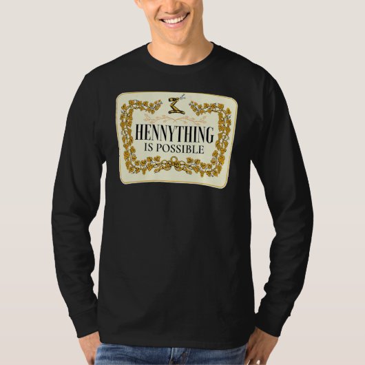 Vrouwen Mannen Hennything is mogelijk T-shirt (Voorkant)