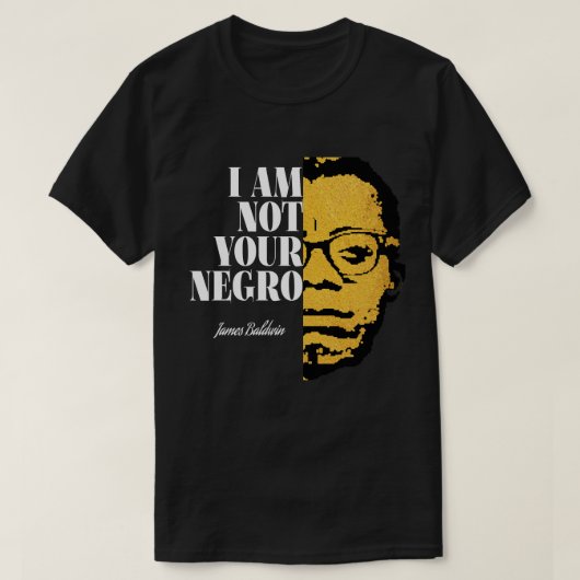 Vrouwen Mannen James Baldwin Geweldige voor filmfa T-shirt (Design voorkant)