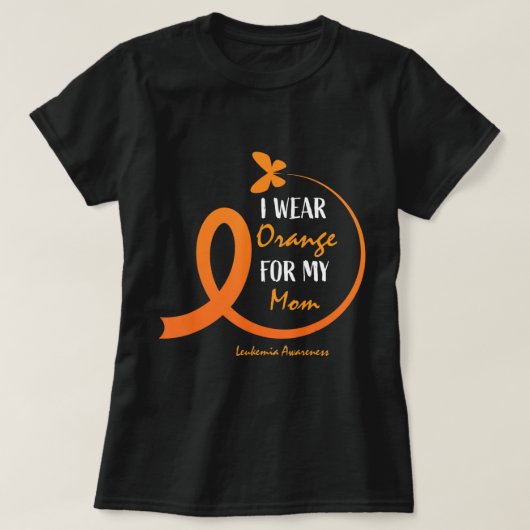 Vrouwen Mannen Kinderen die ik Oranje Draag heb vo T-shirt (Design voorkant)