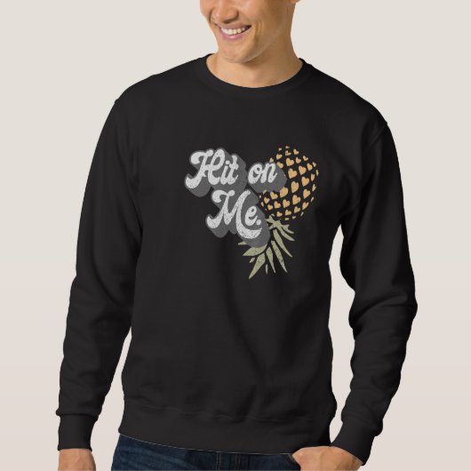 Vrouwen Mannen onderaan de ananas Subtle Swinger Trui (Voorkant)