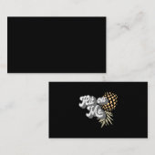Vrouwen Mannen Ondersteboven Ananas Subtiele Swing Visitekaartje (Voorkant / Achterkant)