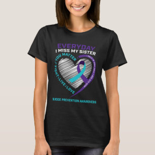 Vrouwen Mannen U Probleempreventie Zuster Zelfmoor T-shirt