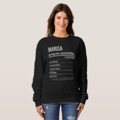 Vrouwen Marisa Voedingsfeiten Dienende Maat Calo Trui (Voorkant volledig)