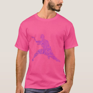 Vrouwen Martial Arts Wushu Kung Fu Kungfu Mannen T-shirt