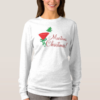 Vrouwen Martini Kerst Shirt