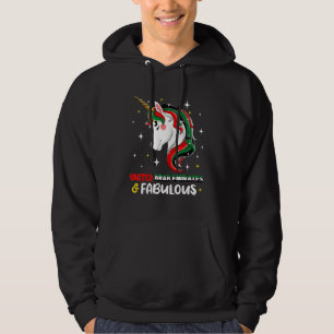 Vrouwen Meisje Verenigde Arabische Emiraten Vlag E Hoodie