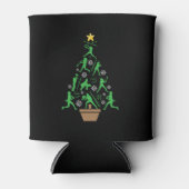 Vrouwen Meisjes Softbal Kerstboom Blikjeskoeler (Voorkant)