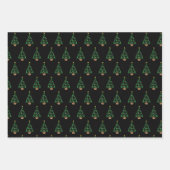 Vrouwen Meisjes Softbal Kerstboom Inpakpapier Vel (Voorkant 2)