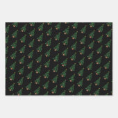 Vrouwen Meisjes Voetbal Kerstboom Inpakpapier Vel (Voorkant 3)