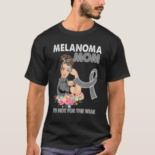 Vrouwen Melanoom Awareness Ribbon T-shirt