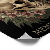 Vrouwen Memento Mori Memento Vivere _ Filosofie &a Poster (Hoek)