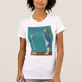 Vrouwen, menopauze, middelbare leeftijd, ouder, vo t-shirt