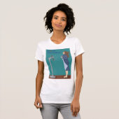 Vrouwen, menopauze, middelbare leeftijd, ouder, vo t-shirt (Voorkant volledig)