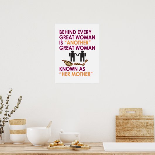 VROUWEN MENTOREN VROUWEN POSTER (Keuken)