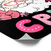 Vrouwen Merry CPHT Kerst Gecertificeerde Apotheek  Poster (Hoek)