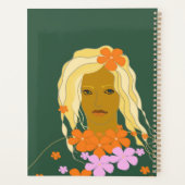 Vrouwen met bloemen planner (Achterkant)