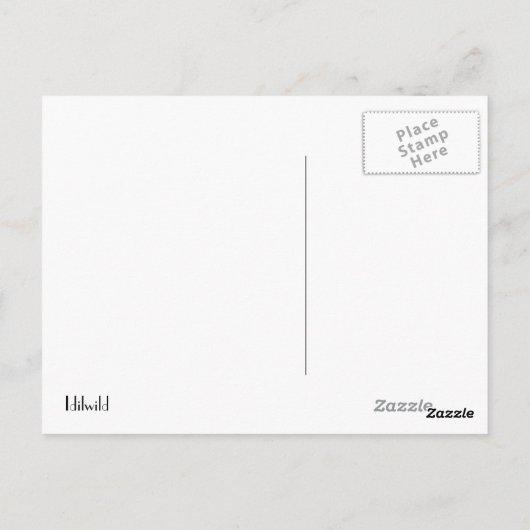 Vrouwen met Briefkaart met witte rozen (Achterkant)