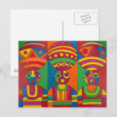 Vrouwen met Calabashes II Briefkaart (Voorkant / Achterkant)