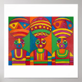 Vrouwen met Calabashes van Emeka! Poster (Voorkant)