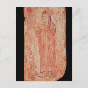 Vrouwen met chinese functies in Nestorian Briefkaart