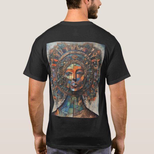 Vrouwen met creaties t-shirt (Achterkant)