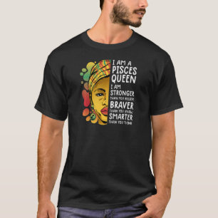 Vrouwen met de vrouwenkoningin Astrologie zodische T-shirt
