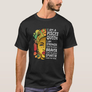 Vrouwen met de vrouwenkoningin Astrologie zodische T-shirt