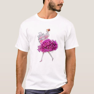 Vrouwen met een bloeiende damp Vrouwen zoals parfu T-shirt