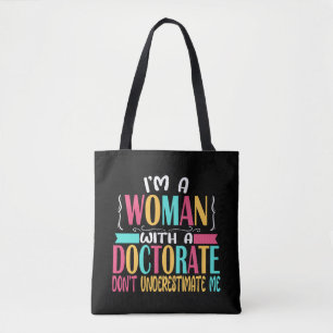 Vrouwen met een doctoraatsgraad PhD Afstuderen 202 Tote Bag