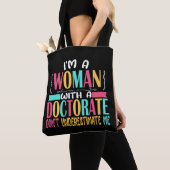 Vrouwen met een doctoraatsgraad PhD Afstuderen 202 Tote Bag (Dichtbij)