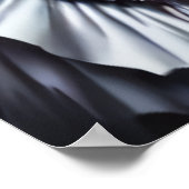 Vrouwen met een gekleurde haarrode neus | AI Art. Poster (Hoek)