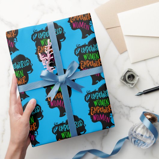 Vrouwen met een krachtige kracht cadeaupapier (Geschenken)