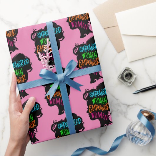 Vrouwen met een krachtige kracht cadeaupapier (Geschenken)