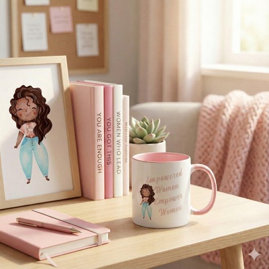 Vrouwen met een krachtige motor Mok vrouwen