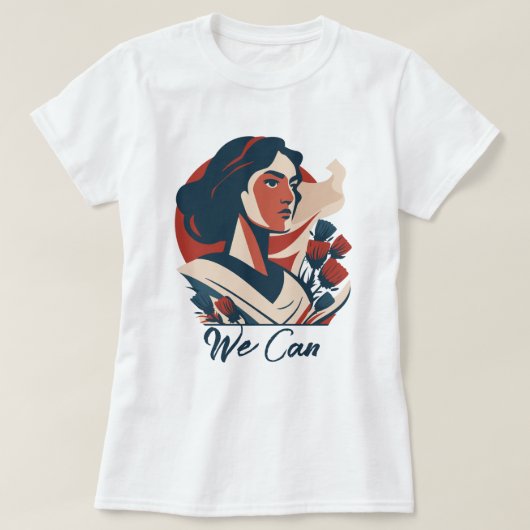 Vrouwen met empowerment t-shirt (Design voorkant)